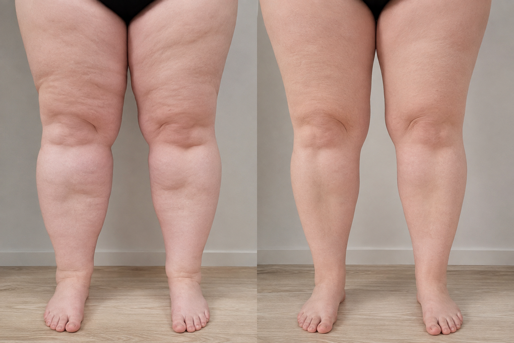 Jak wygląda lipodemia – typy lipodemii